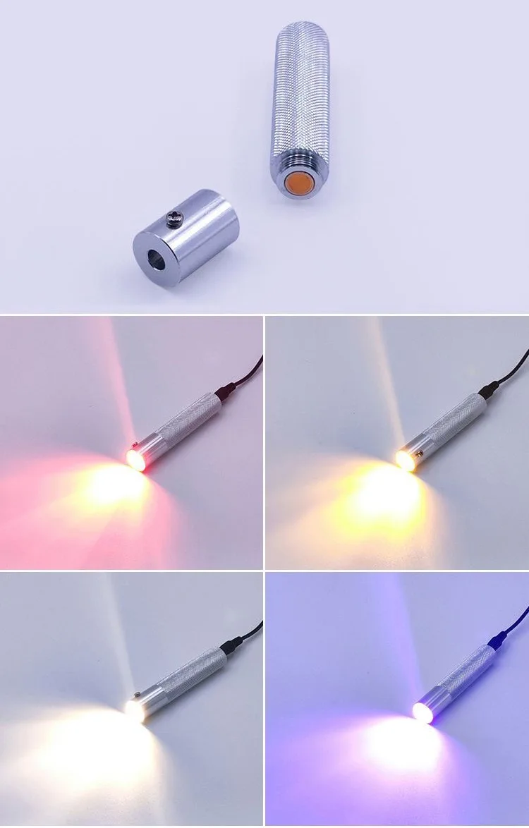 12V 3W Fiber Optic Lighting Driver Engine Aluminum Illuminator LED Light Source Home Car Interior Automotive Ceiling Light+Cable