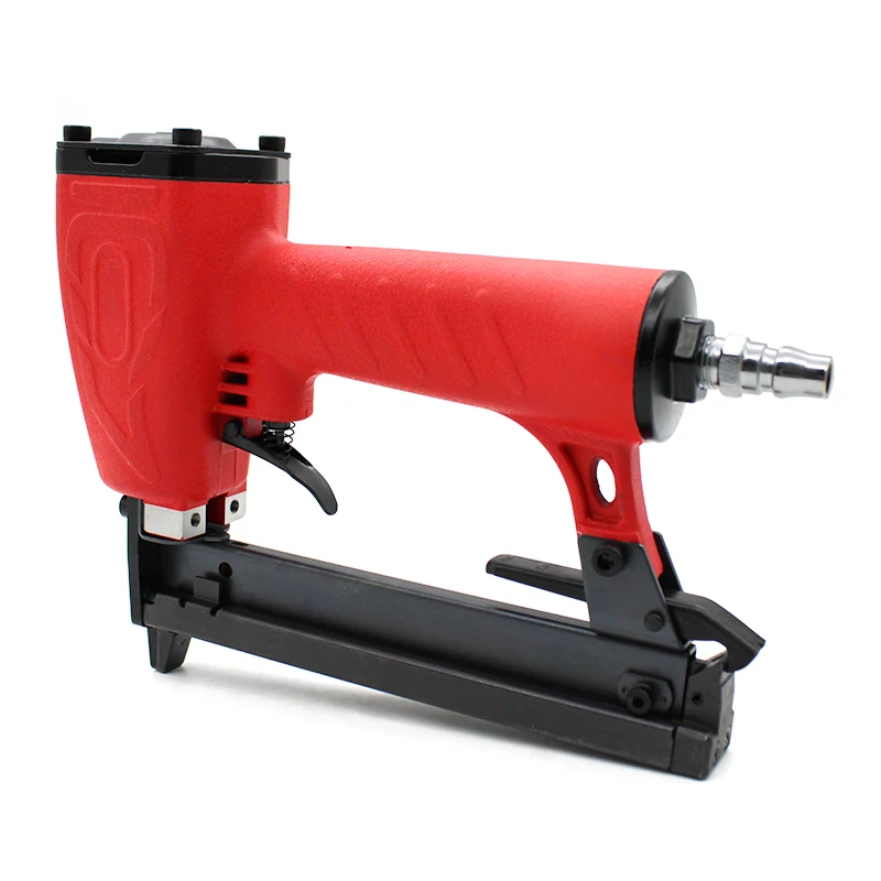 Imagem -04 - Pistola Grampeadora Pneumática para Rattan e Alumium 425k Air Nailer Pistola tipo u Pólo de Metal Móveis Grampos