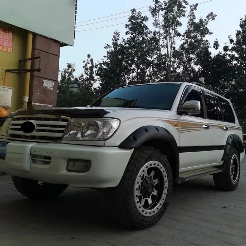 Wheel Eyebrow Fender Flares Arch for Toyota Land Cruiser 4700 LC100 FJ100 modified widen side Protector Mudguard