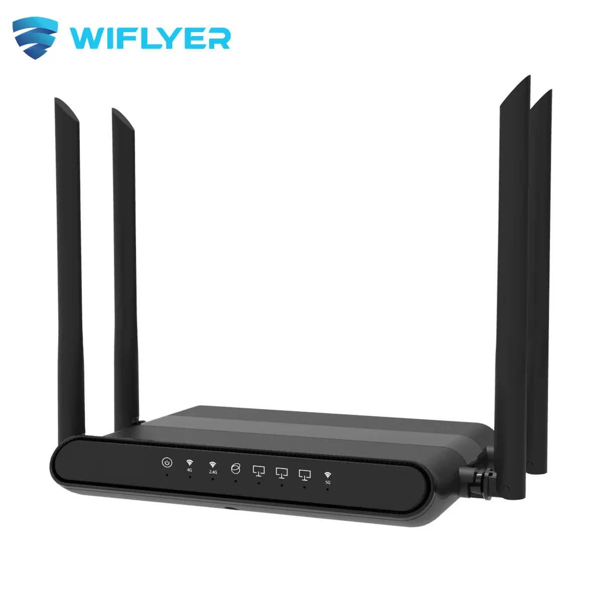 Wiflyer WG108-C Home Wireless Wifi Router 2.4G 5Ghz Dual Band 1200Mbps Gigabit LAN Wide Coverage 16MB Flash 128MB RAM