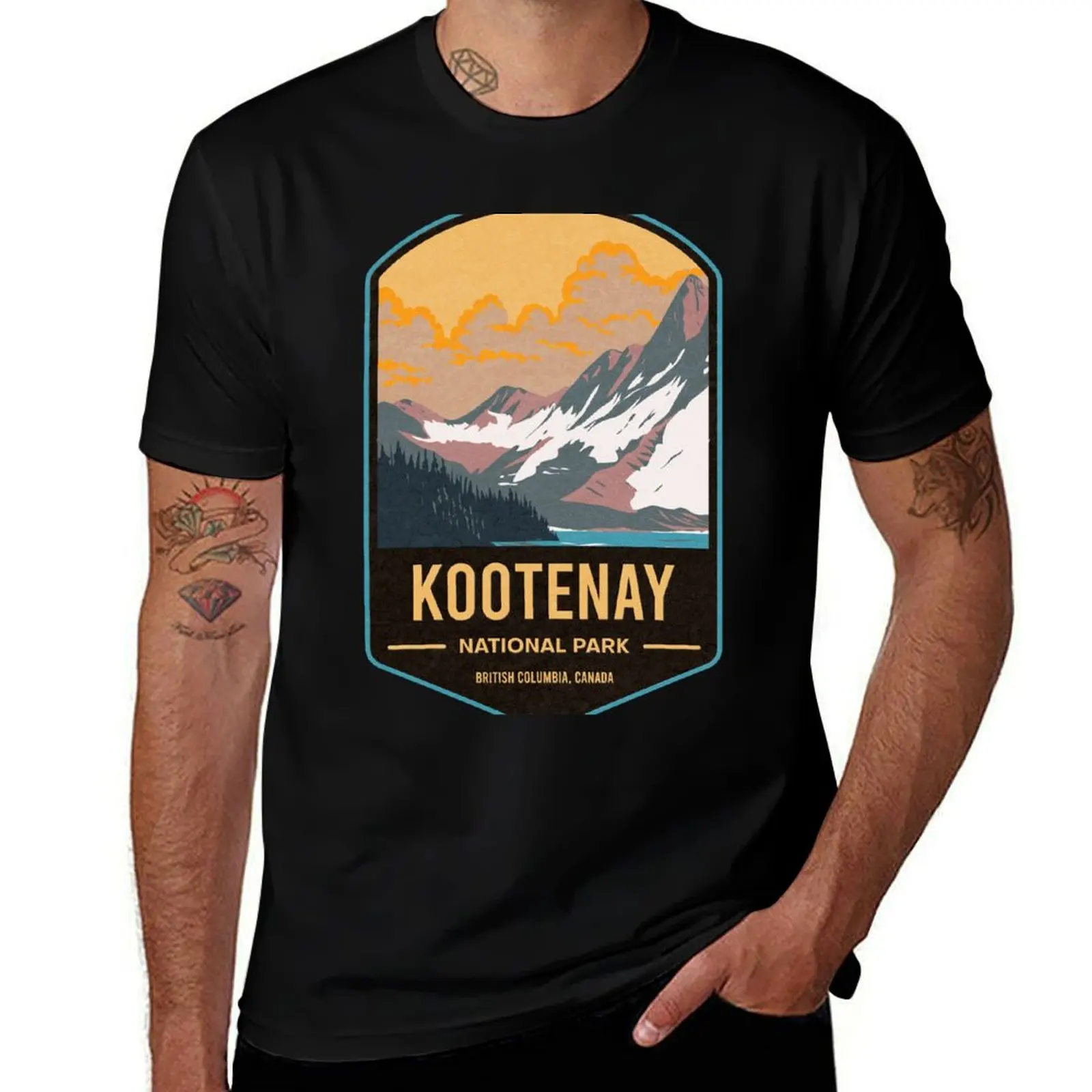 

Kootenay National Park Canada T-Shirt cheap stuff graphics customs mens white t shirts