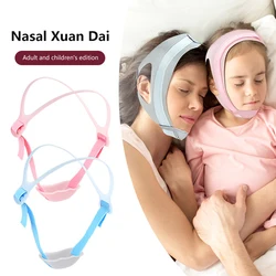 Improve Sleeping Care Tool Adjustable Anti Snore Chin Belt Strap For Adults Children Mouth Breathing Correction Elastic Band