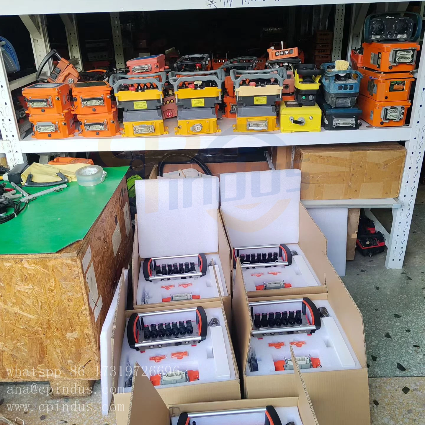 Putzmeister Remote Control  727 Replacement   New Set Made In China For The Concrete Pump Putzmeister sapre parts