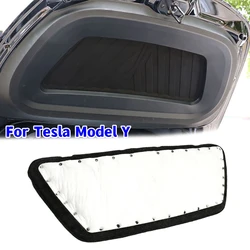 Car Double-Layer Front Hood Engine Sound Insulation Pad Engine Soundproof Cotton Heat Insulation Mat For Tesla Model Y