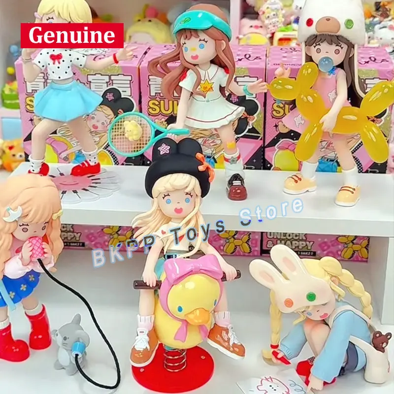 Original Mila Suki Blind Box Trendy Collectible Figure Gen 2 Youth Declaration Series Desk Decor Ornament Gift For Women