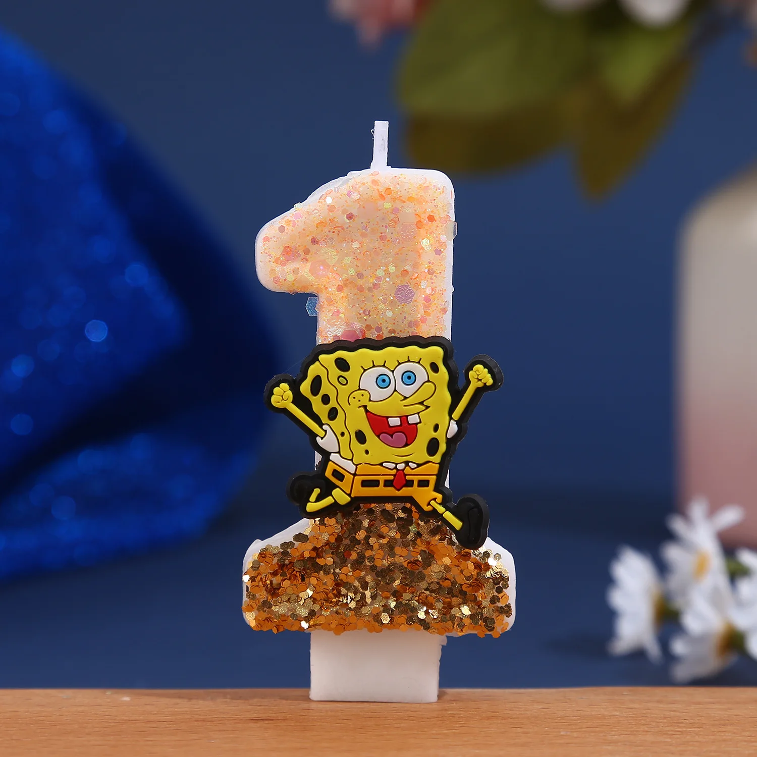 Spongebob Digital Candle Numbe - Zebra Candle Supplies ulasan dan harga