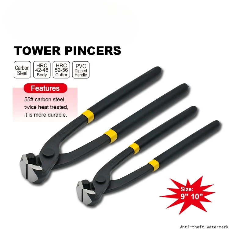 2025 Hot Selling 9-inch/10-inch Tower Pliers, Hand Tools, Durable Hardware Wrenches, Multi-Purpose Carbon Steel Cutting Pliers