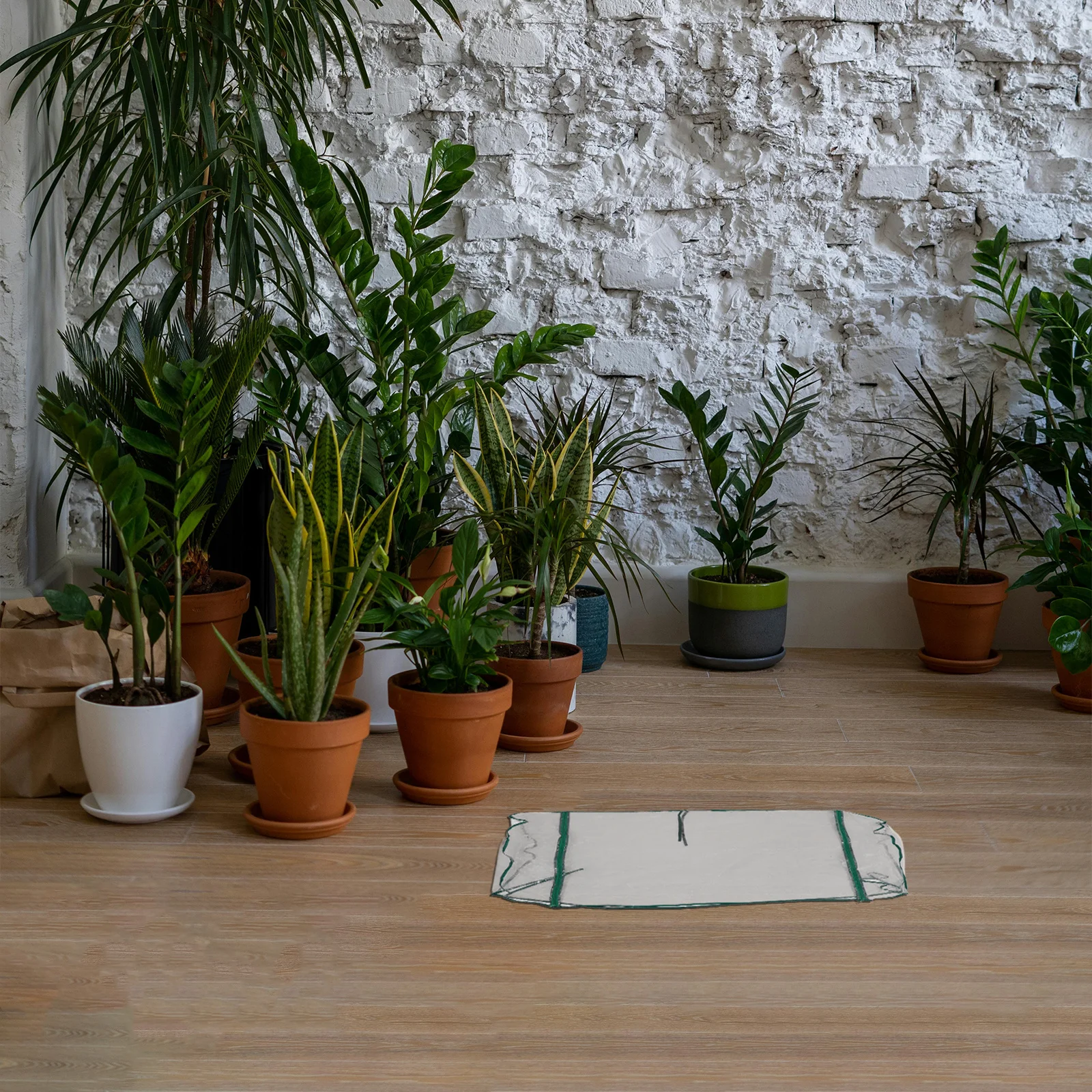 

Clear Pvc Garden Greenhouse Cover For Small Outdoor Indoor Use Waterproof Plant Protection With Mesh Ventilation Compatible With