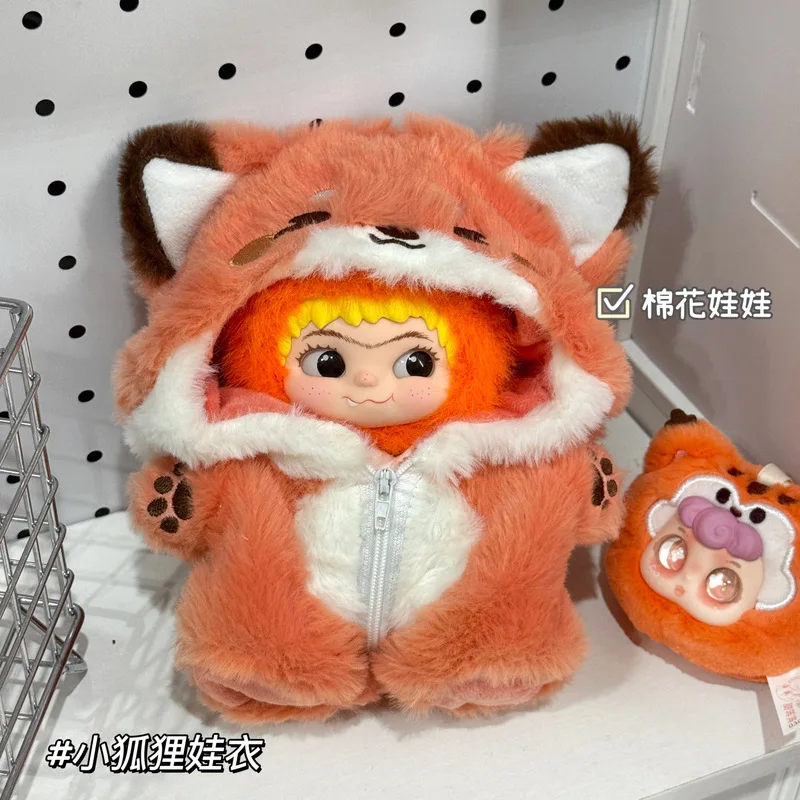Cotton Doll Transform Into Bunny And Fox Costume Wakuku Doll Clothes Accessories Gift Ideal For Toy And Hobbies Enthusiasts