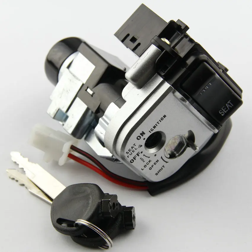 Motorcycle Key Fuel Cap Kit Ignition Switch For Honda PCX125 2012-2013 PCX150 2013 OEM:35010-KWN-710 Accessories