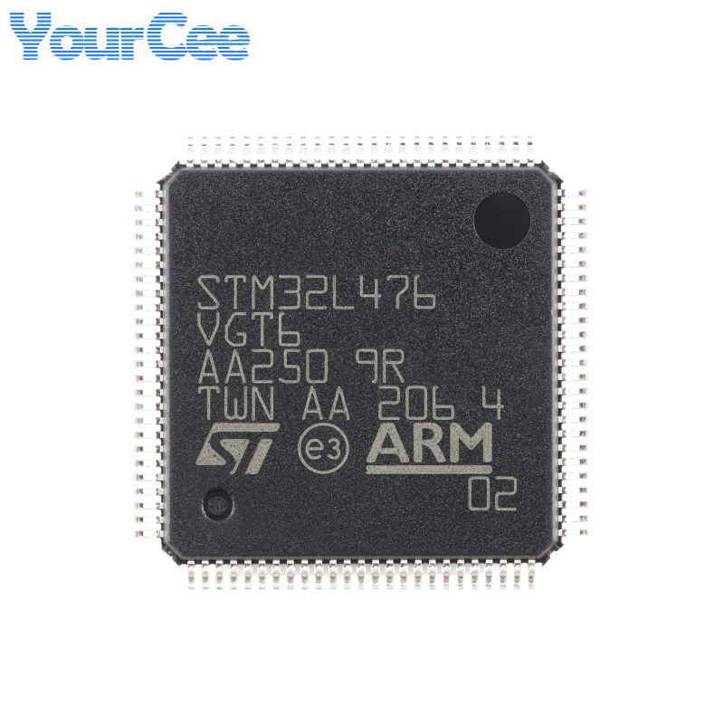 5pcs/1pc STM32L476VGT6 LQFP100 STM32L476 STM32L476VGT LQFP-100 ARM Cortex-M4 32-bit Microcontrollers-MCU IC Integrated Circuit