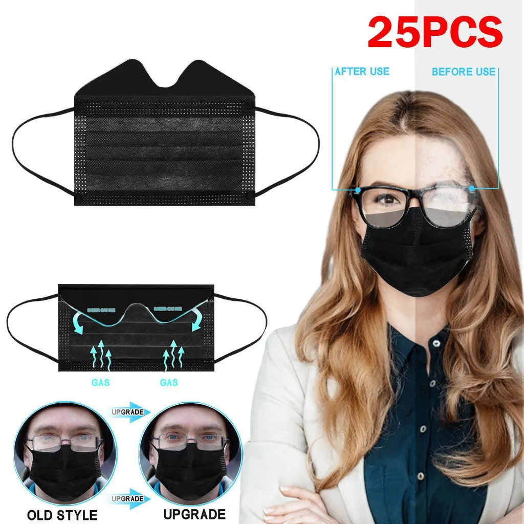 2024 New Design Feel Avoids Glasses Mist Mask Cotton Double Layered Disposable Face Mask Pressure-Free Mask For Long-Term Wear