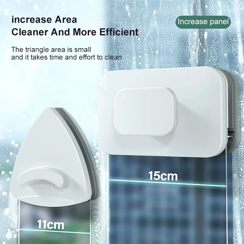 NEW Magnetic Window Cleaner Double-sided Window Cleaning Brush Glass Wiper Cleaning Tools outside window cleaner For High Rise