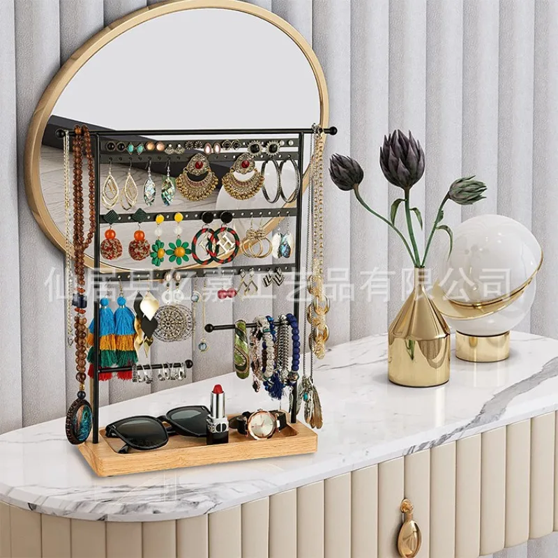 Advanced Multifunctional Trays Display Earrings Rings Jewelry Trays Storage Rack Exclusive Use Home Decor Tabletts ZY40TP