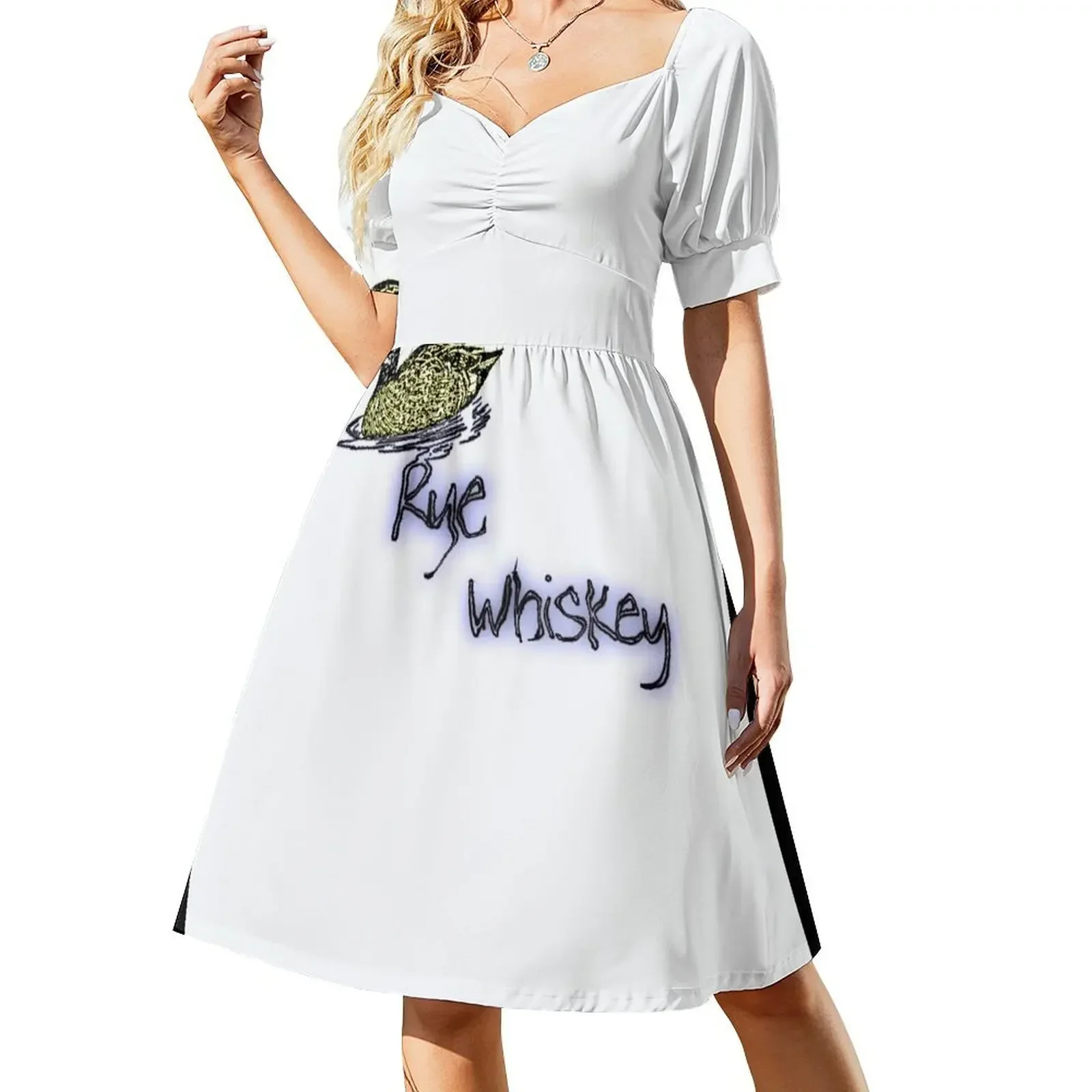 

Rye Whiskey, Rye Whiskey Short-Sleeved Dress summer dresses womens 2025 women's dresses luxury Dress