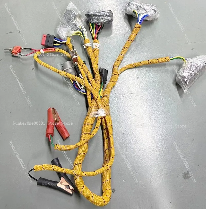 CAT Offline Start Throttle Test Harness for C6.4 C6.6 C7 C9 C15