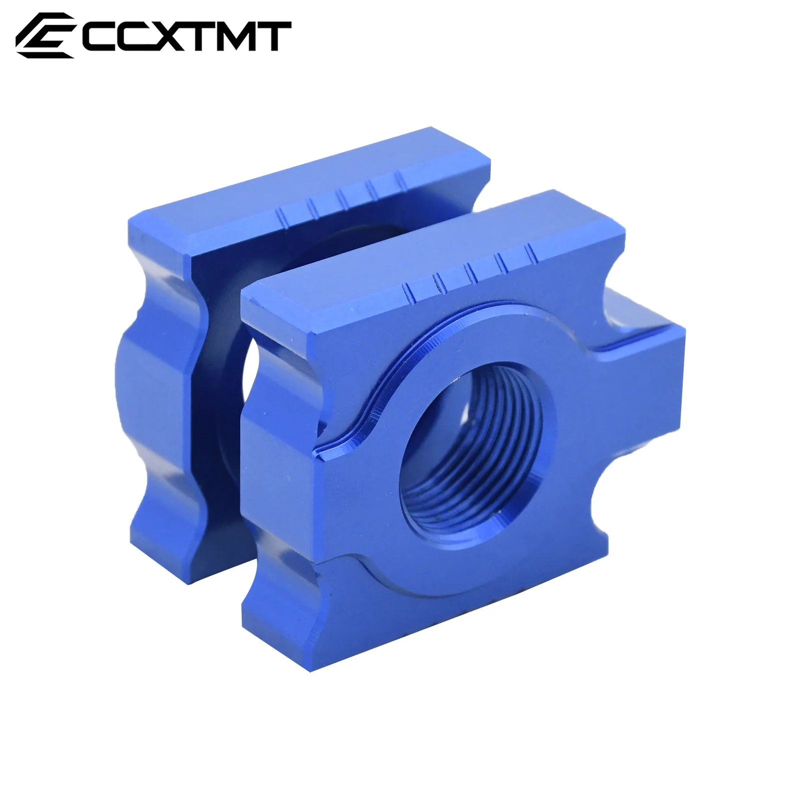 20mm CNC Aluminum Rear Chain Adjuster Axle Block For KTM 125 150 200 250 300 350 400 450 EXC EXCF XC XCF XCW SX SXF 2008-2023