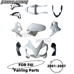 Motorcycle parts For F4I 2001-2007 Full Fairing Kit unpainted Bodywork Cowling ABS Injection Components