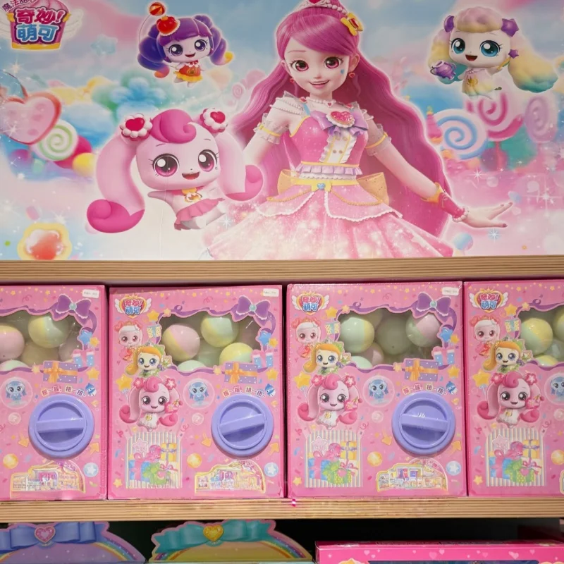 

Hot Catch Teenieping Anime Figures Cute Twist Egg Machine Twist Egg Blind Box Love Moko Lemei Kawaii Figures Gift For Kids Toys