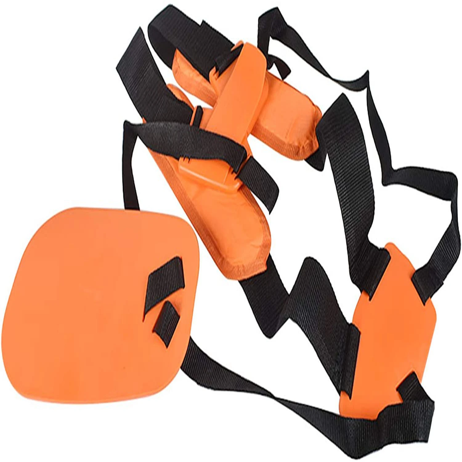 Adjustable Double Shoulder Universal Trimmer Harness Weed Eater Strap Replacement - Nylon Belt for Brush Cutter Garden Lawn