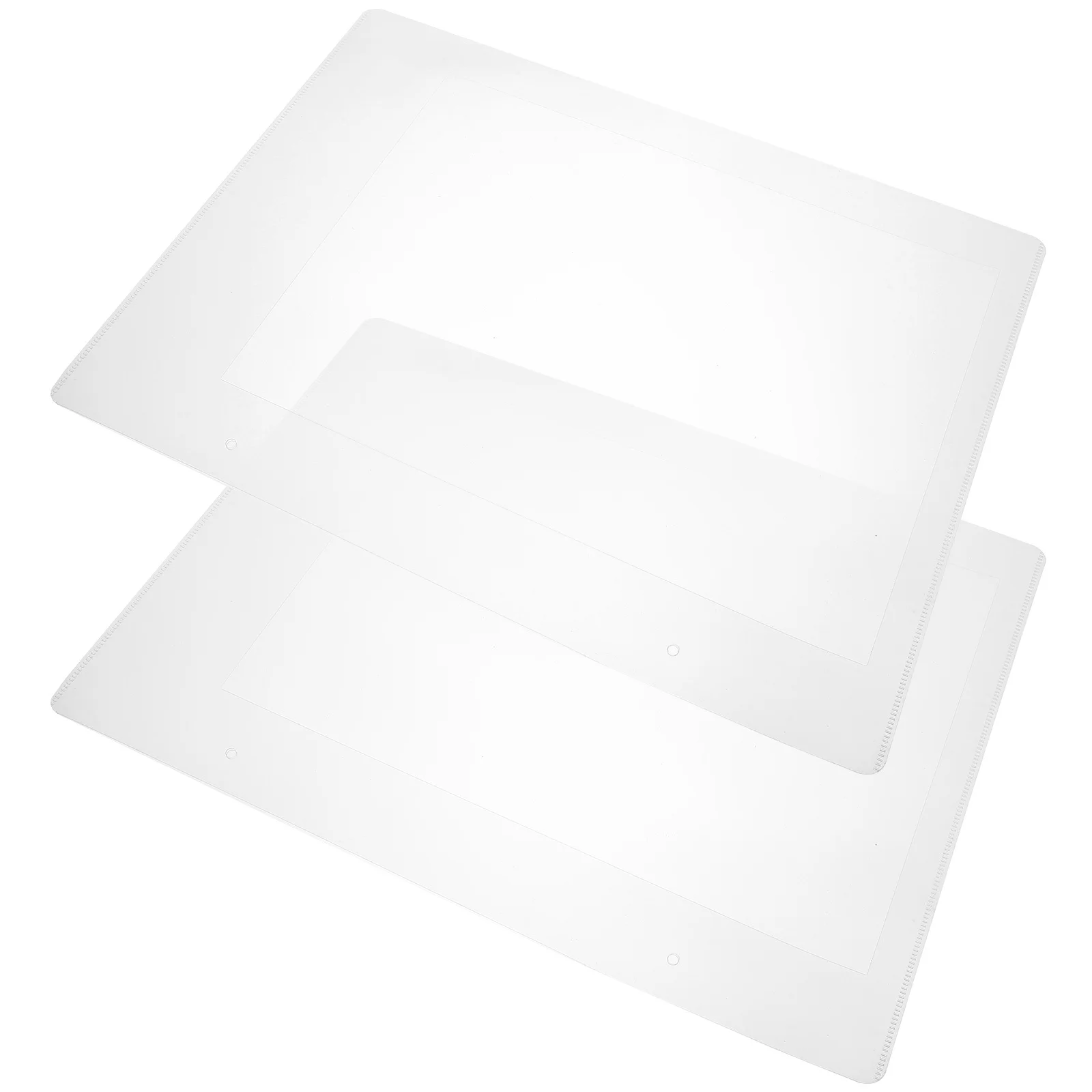 2 قطعة حقيبة ملفات مجلد المستندات المحمولة منظم الورق الشفاف مقاوم للماء ملحقات الدراسة لملفات العمل المدرسية القرطاسية #4