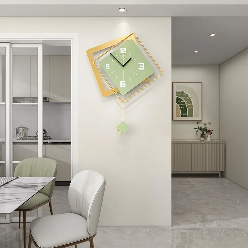 Bathroom Office Wall Clocks Creative Gold Dopamine Metal Wall Clocks Luxury Modern Relojes De Pared Living Room Decoration