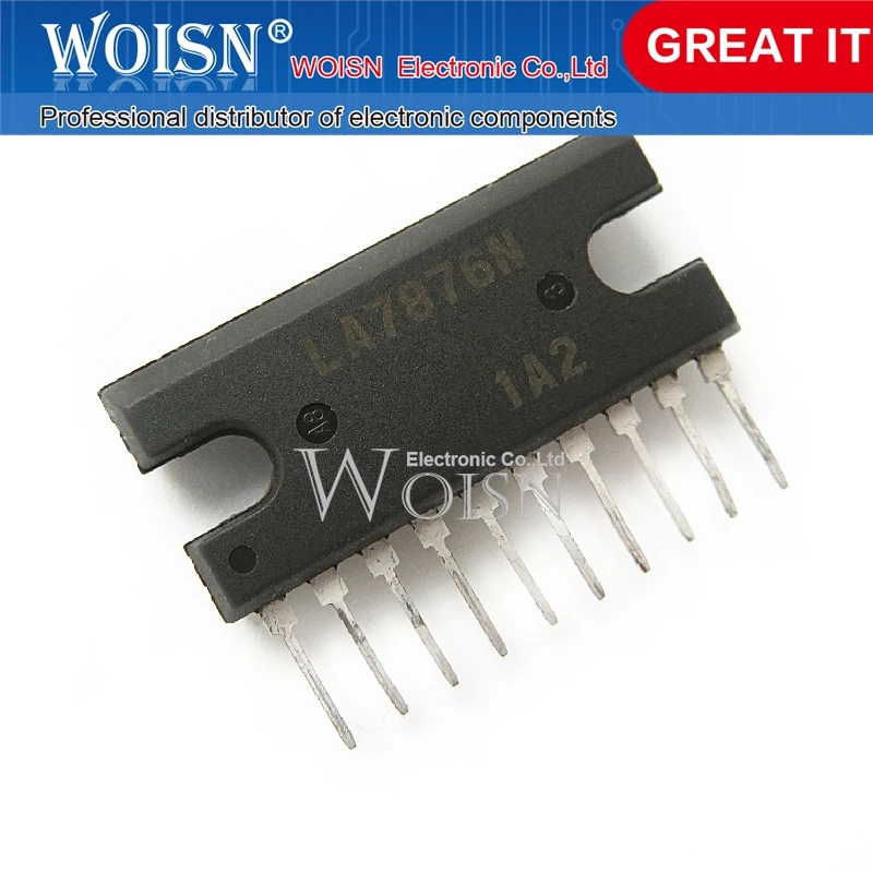 

10pcs/lot LA7876N LA7876 ZIP-10 In Stock