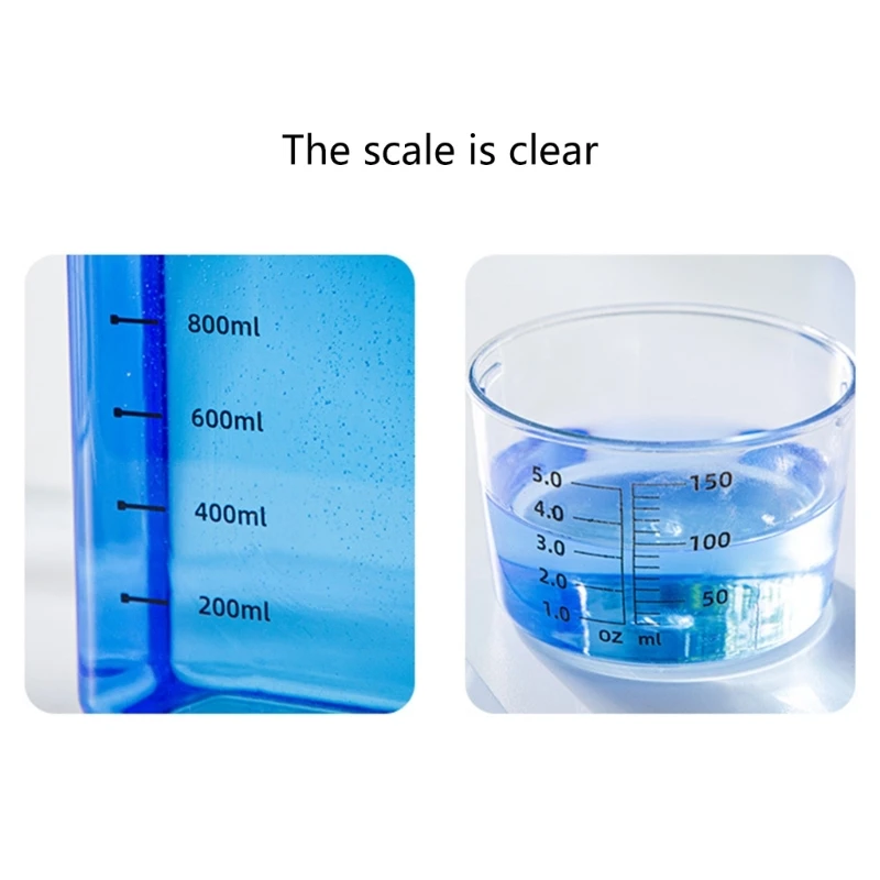Convenient Measuring Cup Storage Canister with Seal Lid Grains Storage Jar Dropshipping