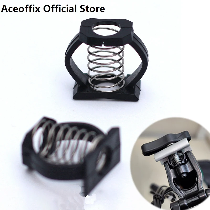 

1 Pair Aceoffix Upgrade Hinge Clamp Spring for Brompton Folding Bike C Buckle Easy Free Twist Accessories