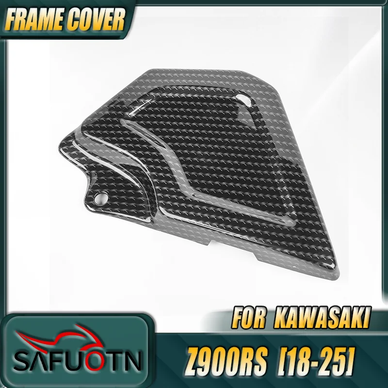 

Для Kawasaki Z900RS рама боковая крышка Airbox панель мотоцикла обтекатель защитная защита аксессуары для моделей 2018-2025 гг.