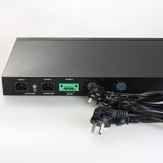 1U Rack Ftth Olt 4pon olt compatible with any brand onu including 4sfp px20+++ modules 2AC+1DC