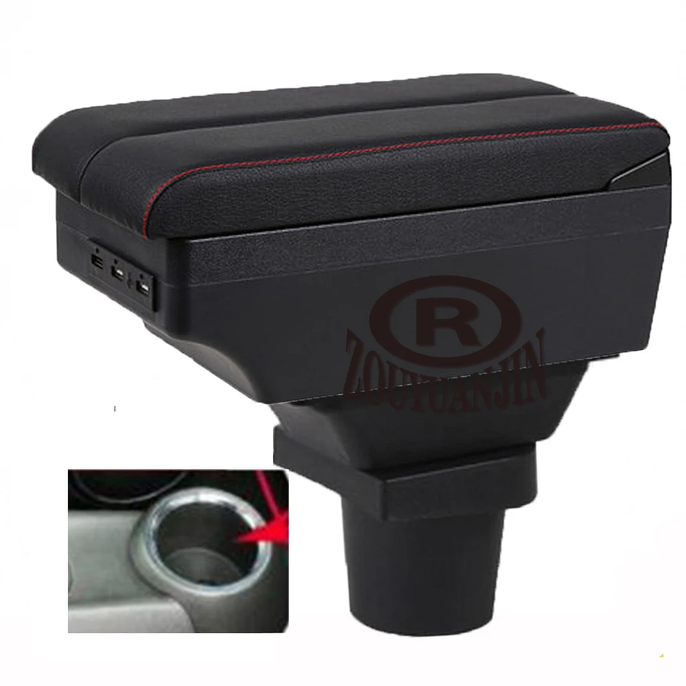 

For Mini Coupe R50 R56 Cooper S R53 Armrest Box Arm Elbow Rest Centre Console Storage With Cup Holder USB Interface