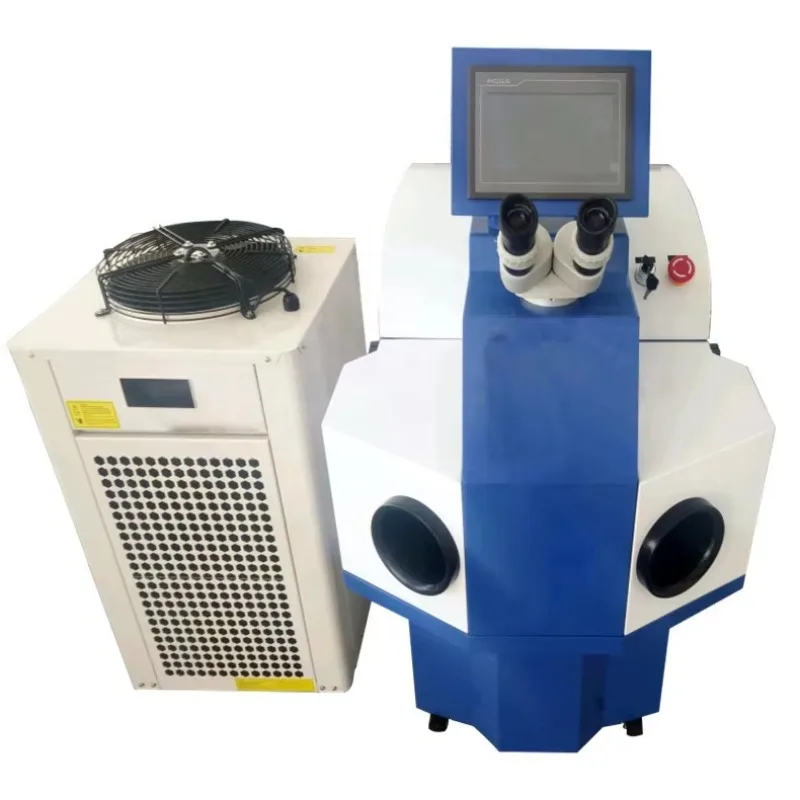 ماكينة لحام Ou Ke المحمولة باليد La ser متطلبات معدنية جديدة لآلة اللحام البصرية 5in1