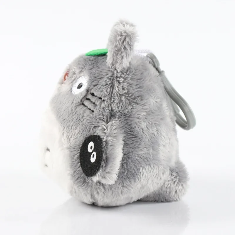 Chat en Peluche Mignon de 12cm, Figurine d'Anime Japonais, Jouet Totoro avec Cuir oral elu Anni, Cadeau d'Anniversaire et de Noël pour Enfant