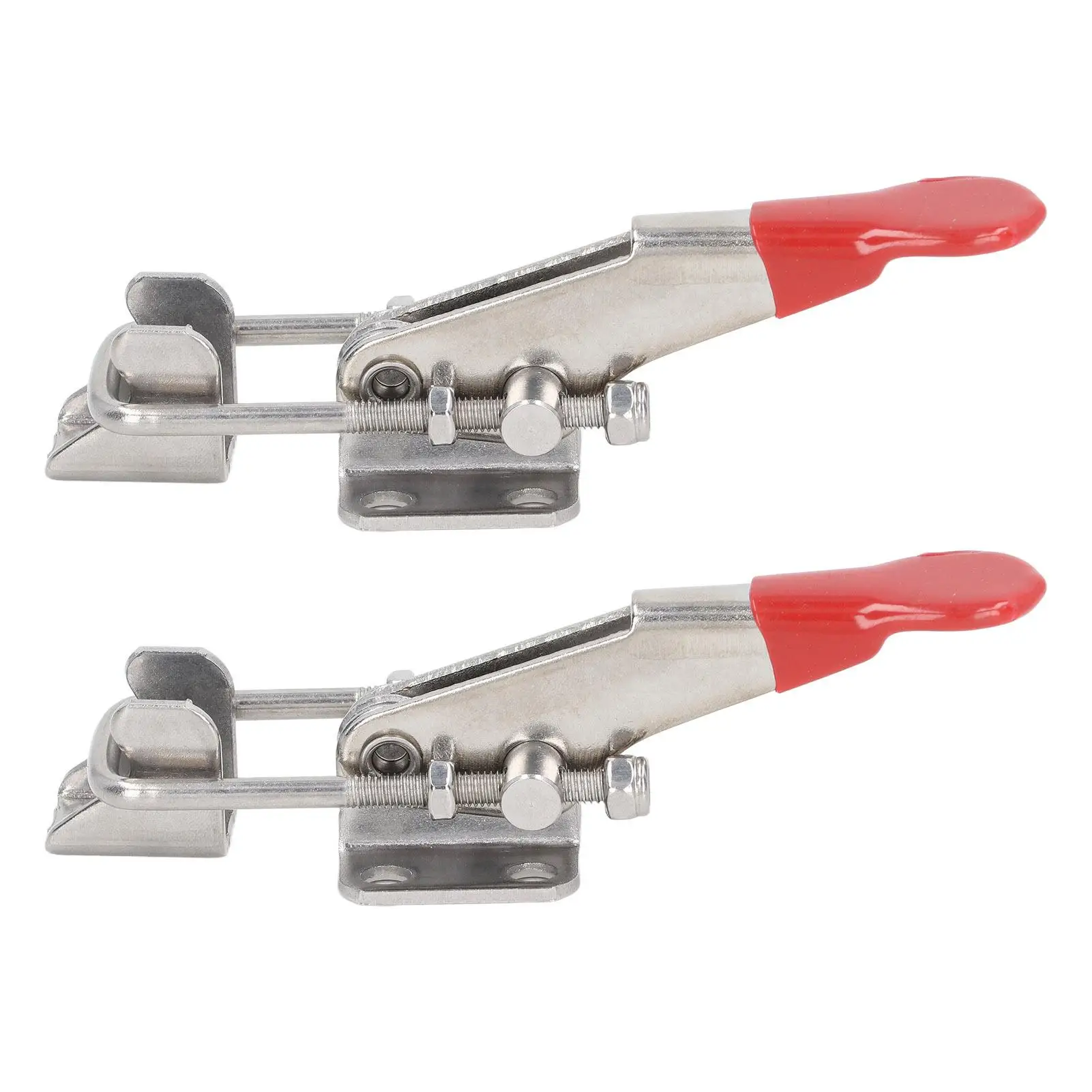 조정 가능한 스테인레스 스틸 토글 클램프 풀 래치, 400lbs 용량 키트, 보안 캔다, 2 개