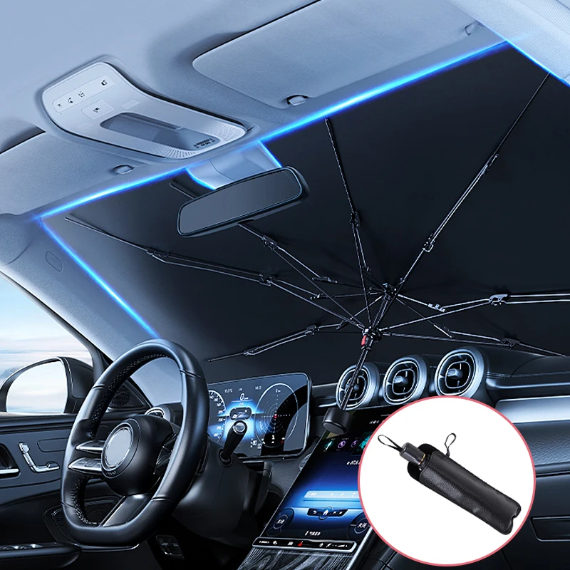 

Car Windshield Sunshade Umbrella Foldable Sunshade Covers UV Heat Insulation Front Window Sunchers For Car Interior Protection