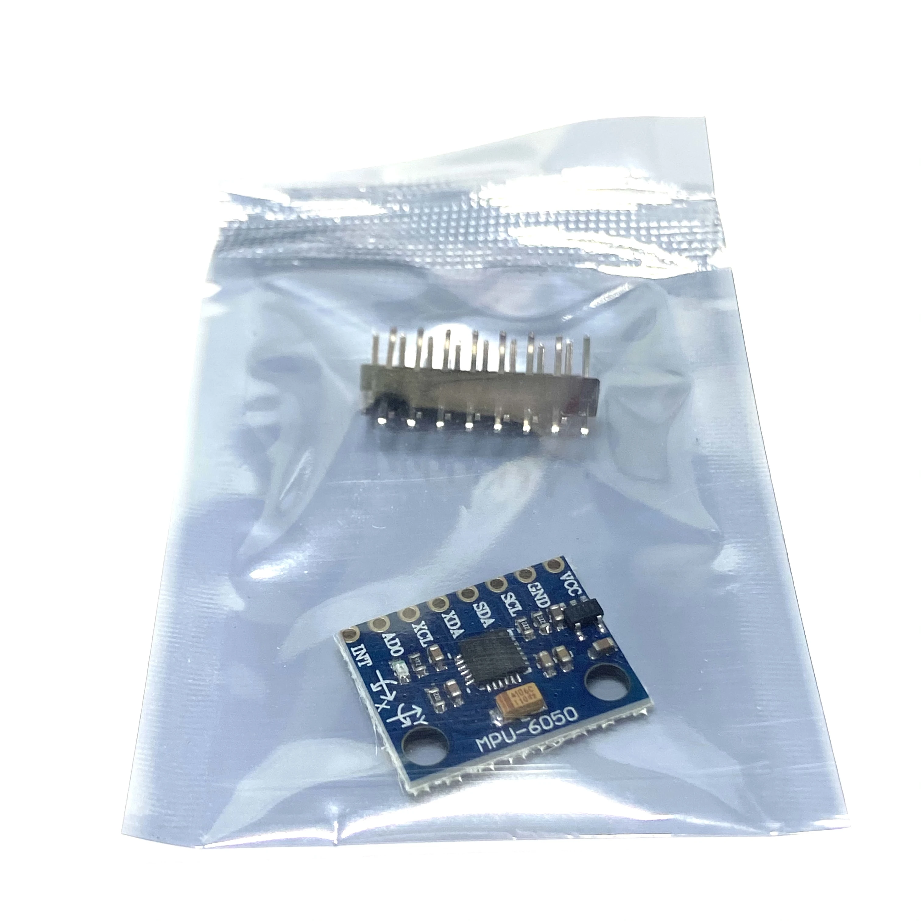 1pcs I2C IIC  MPU-6050 GY-521 MPU6050 3 Axis Analog Gyroscope Sensors + Accelerometer Module For R3 With Pins 3-5V DC