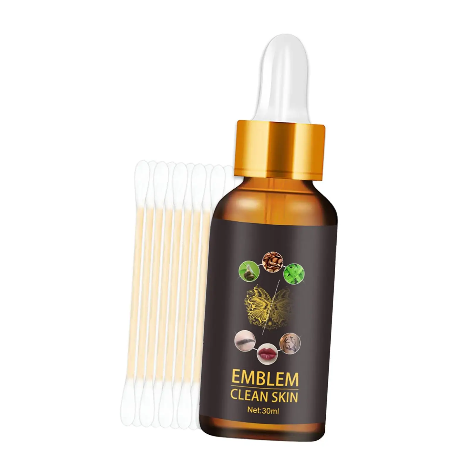 Fast Acting Tattoo Remover Gel Permanent Ink Eraser Balm Supplies for Personal Home Use Eyebrow Removal