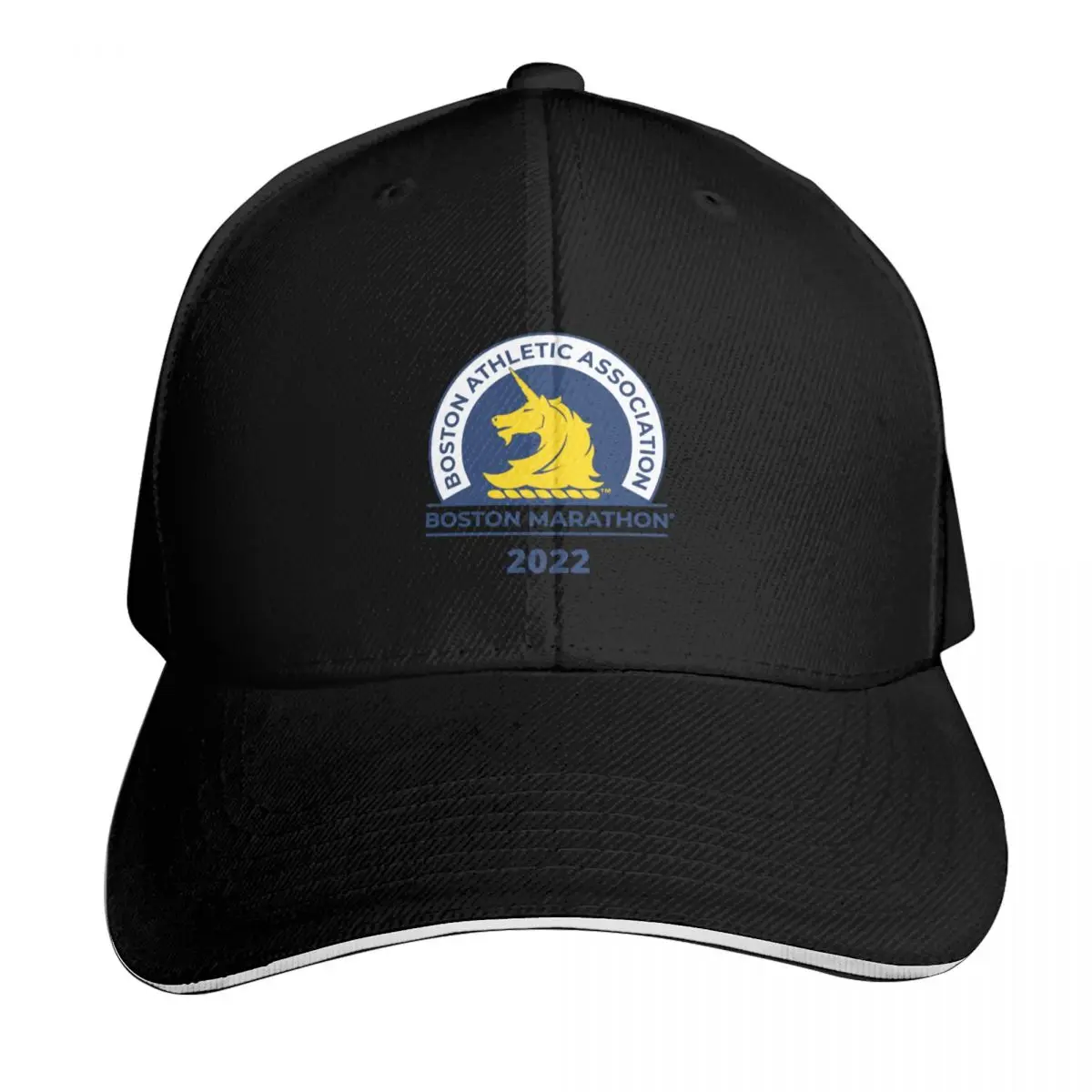 boston marathon Baseball Cap Breathable Mesh Back Adjustable Buckle Closure Moisture Wicking Quick Dry