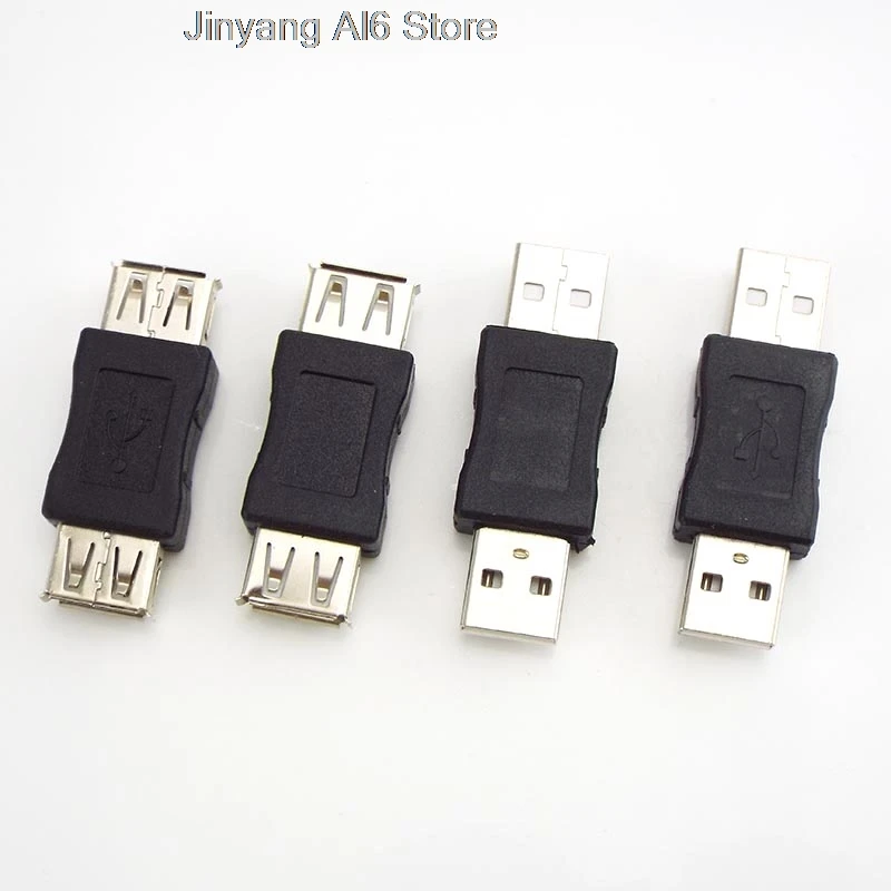 USB 2,0 Typ A Buchse Auf Buchse Koppler Adapter USB Stecker Stecker Auf Stecker Verlängerung Kabel Mini Wechsler Konverter Für PC Laptop