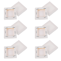 12 Pcs Mini Oil Painting Frames Canvas Panels For Stretcher Blank Boards Square Diy Wood Cotton Simple Paint Canvas