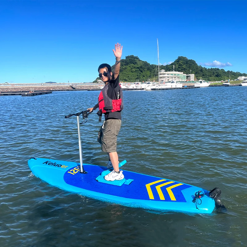 2024 Outdoor Inflatable Pedal SUP Standing Paddle Board Inflatable Pedal Paddleboards