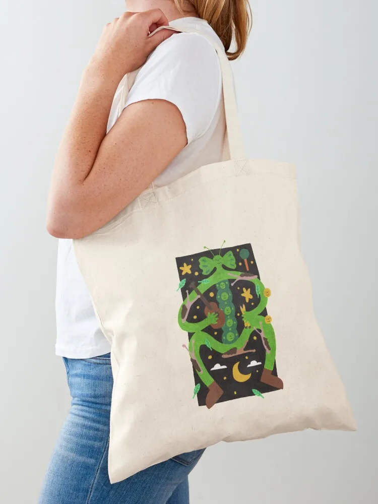 

Anthropomorphic Plant Fella Tote Bag Big bag tote bag men's Customizable tote shopper woman