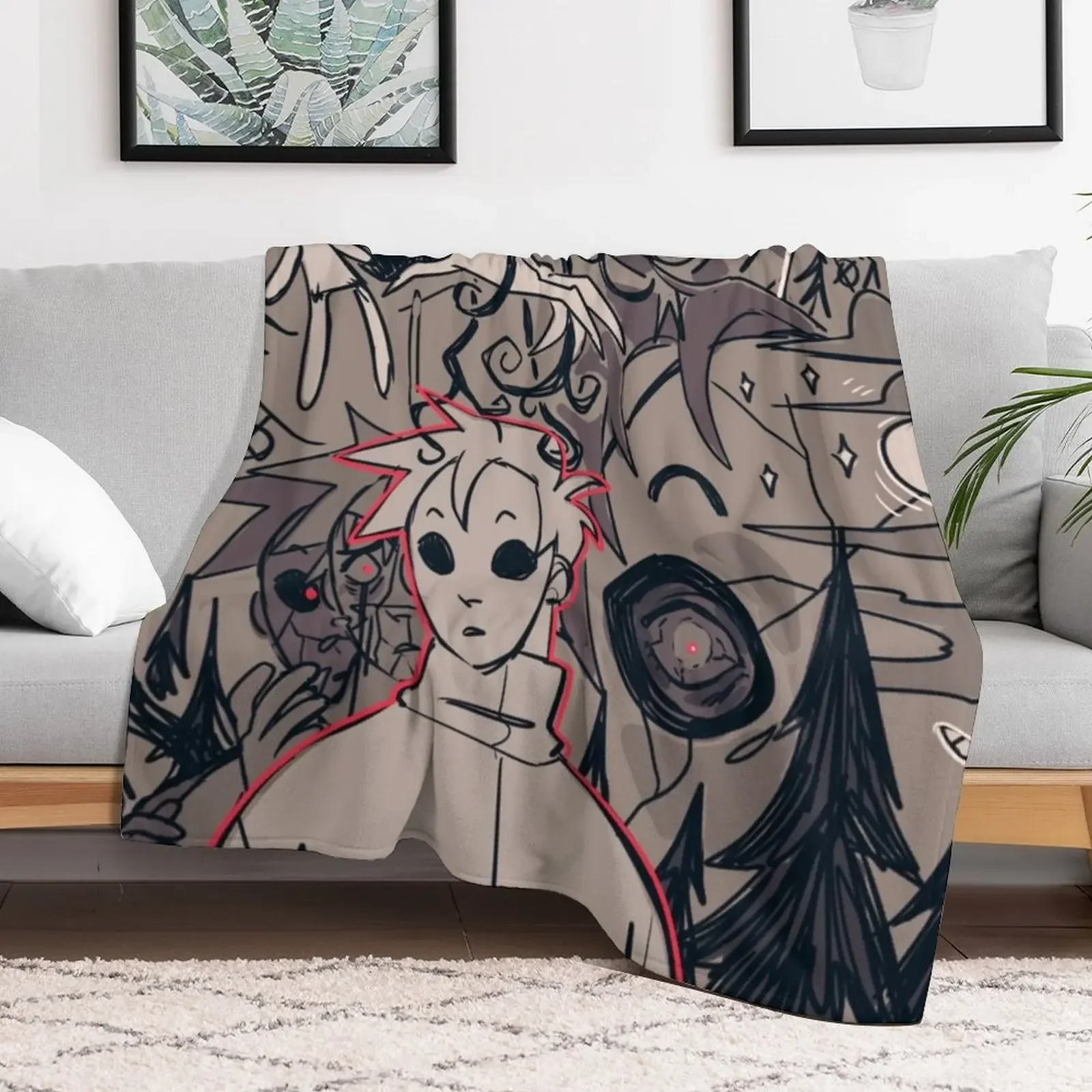 New marble hornets Throw Blanket decorative Warm Multi-Purpose Blankets