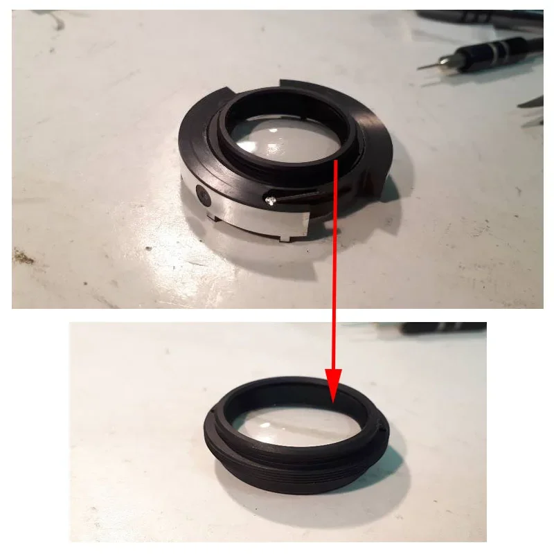

Original 24-70 for Nikon 24-70mm 2.8G L 3th Lens Group Lens Glass 1B100-964 Repair Part