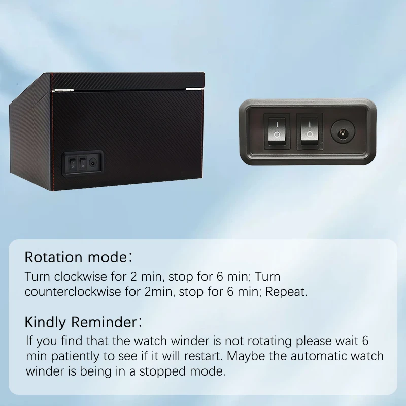 Remontoir de montre automatique à 4 montres, 1 pièce, pour montres pour hommes et femmes, remontoir de montre automatique avec moteur silencieux, alimenté par USB