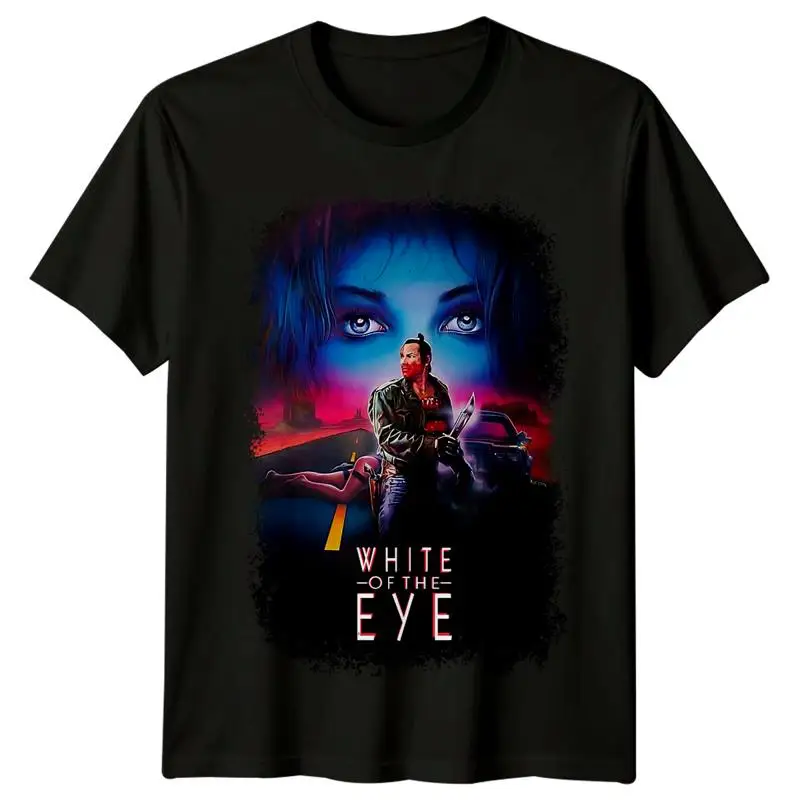 White of the Eye 1987 Movie Poster Inspired  T shirt Retro 80s