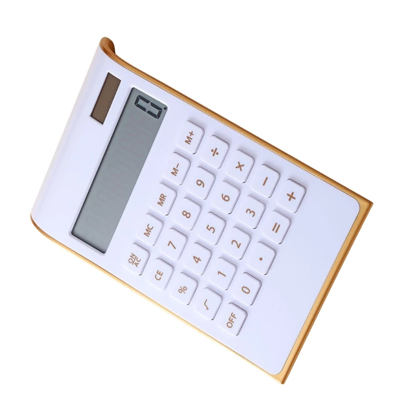 10 Digit Large LCD Display Calculator Solar Power Calculator with Large LCD Display for Office Work Student Drop Shipping