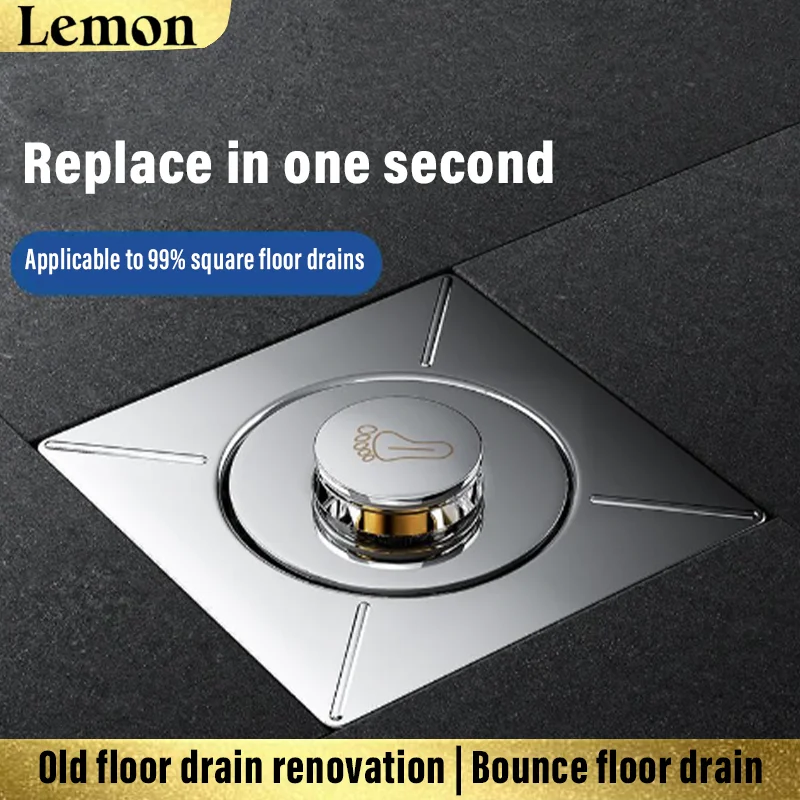 

stainless steel round floor drain bathroom floor drain deodorizing floor drain kitchen floor drain balcony floor drain