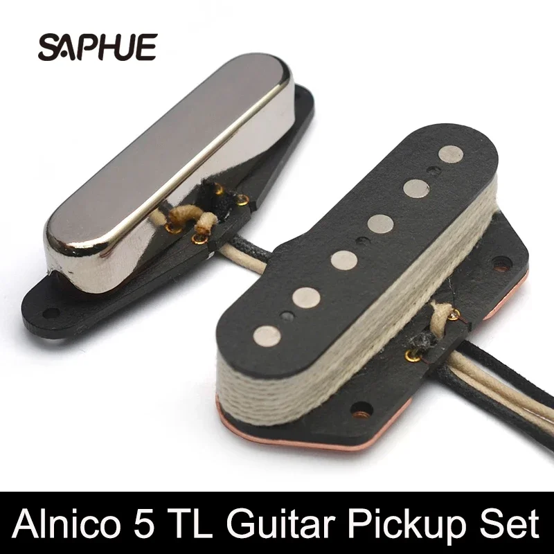 

New Alnico 5 TL Guitar Pickup Neck and Bridge Set for TL Electric Guitar Parts